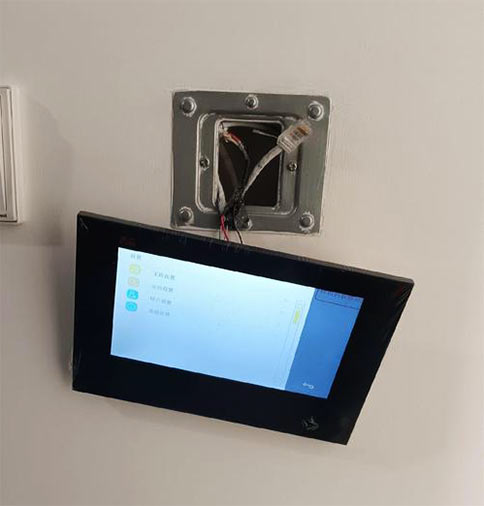 樓宇對講室內(nèi)機(jī)接線